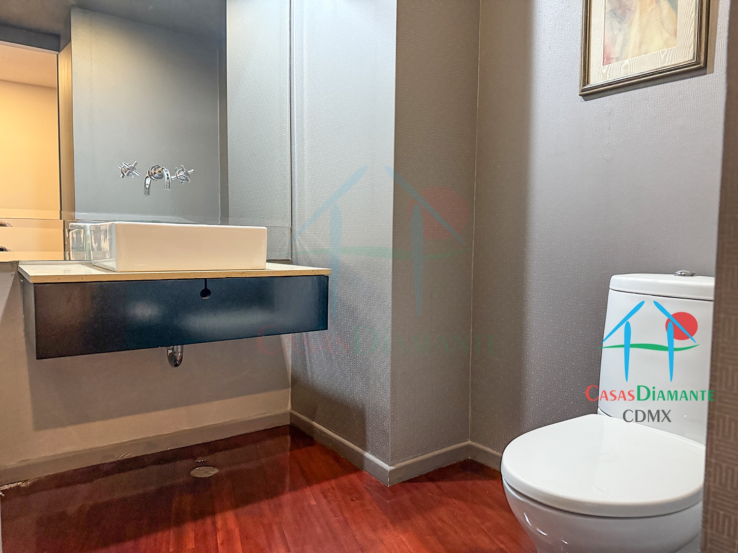 Polanco Tres Picos Rojo - Baño de visitas 1